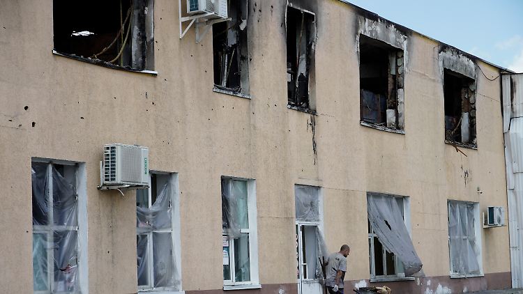 Vor allem Belgorod war in den vergangenen Monaten immer wieder Ziel von Angriffen. Hier ein Bild vom 1. Juli 2023.