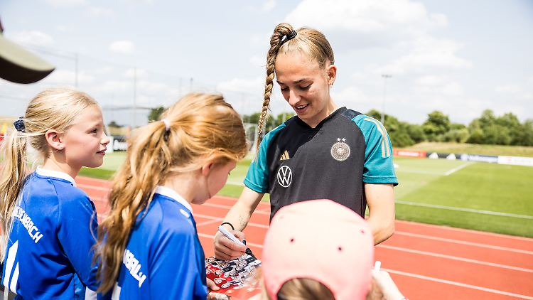 Sophia Kleinherne und Co. scheinen vor der WM die Fans auf ihrer Seite zu haben.