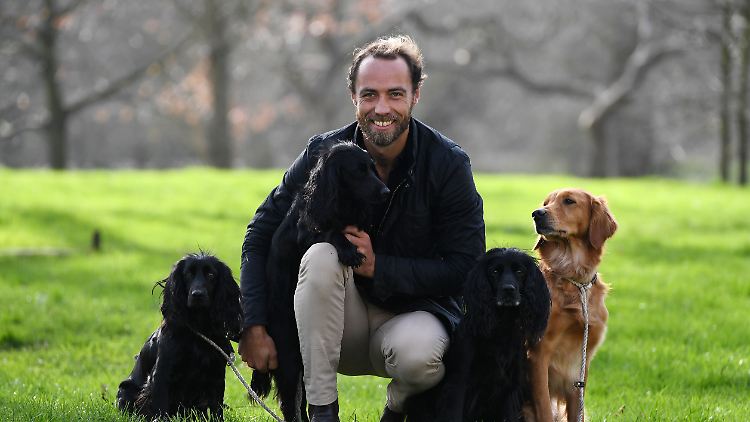 Viele Hunde und jetzt auch eigener Nachwuchs: Das Familienleben von James Middleton wird sich dramatisch ändern.