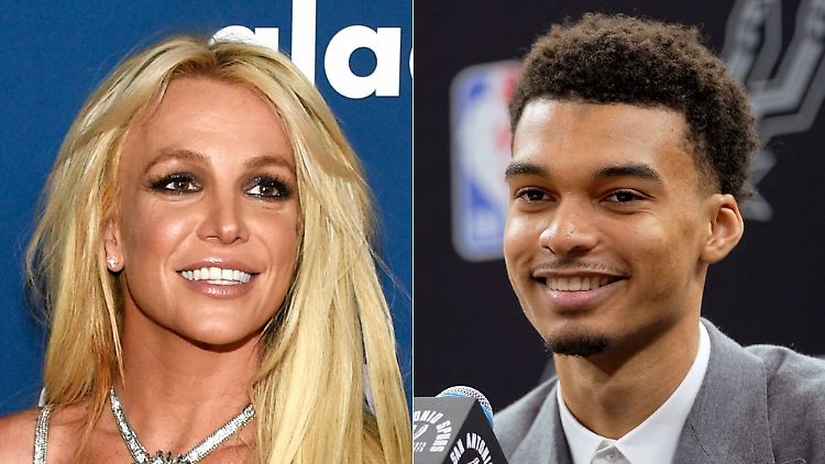 In Las Vegas kam es zu einem Vorfall zwischen Sängerin Britney Spears und Basketballspieler Victor Wembanyama.