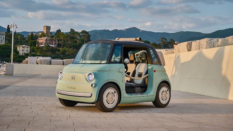 Kreischalarm: Der Fiat Topolino sieht einfach süß aus.