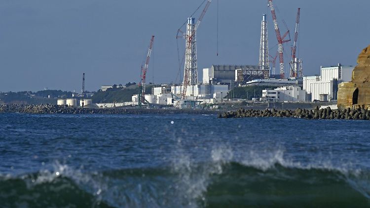 Das Kernkraftwerk Fukushima im japanischen Ort Futaba.