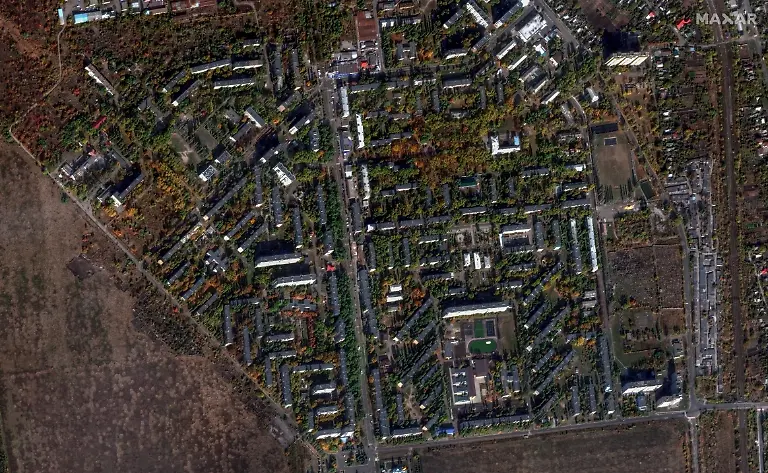 Ein-Satellitenbild-von-Maxar-zeigt-ein-Viertel-in-der-ukrainischen-Stadt-Awdijiwka-am-16-Oktober-2021