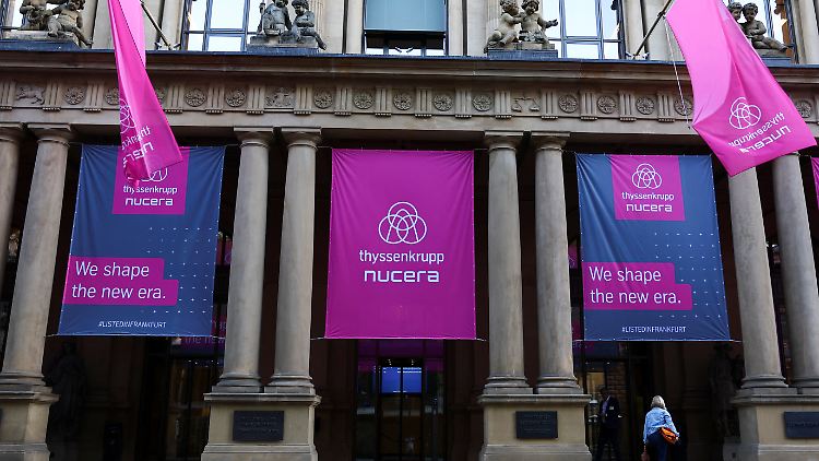 Die Aktien von Nucera gingen mit einem deutlichen Plus im Vergleich zum Ausgabepreis aus dem Handel.