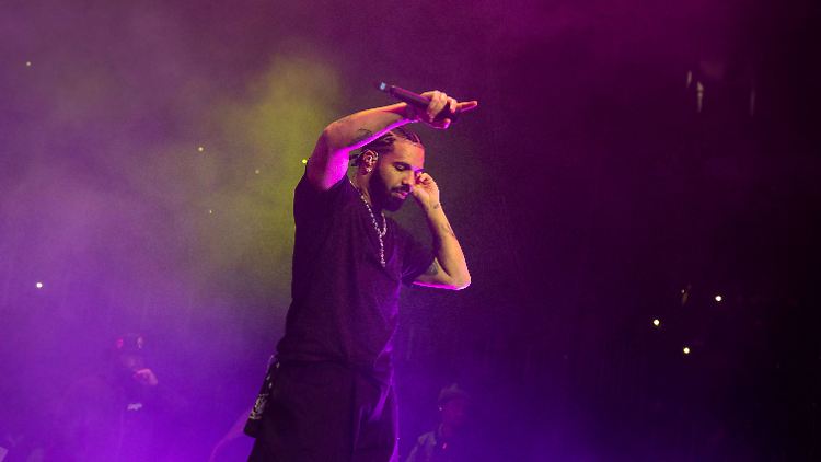 Drake hatte Glück: Ernsthaft verletzt wurde der Rapper nicht.