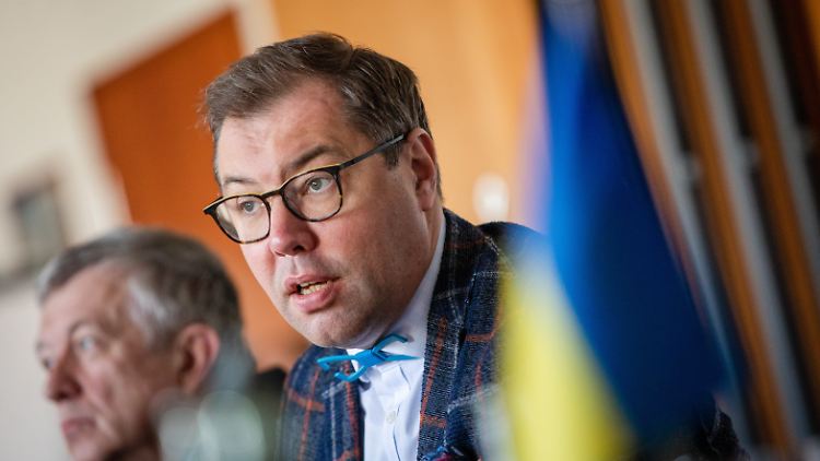 Der ukrainische Botschafter Makeiev hofft auf eine Einladung zum NATO-Beitritt und weitere Waffenlieferungen.  
