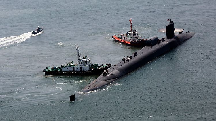 Bereits im Juni war ein Atom-U-Boot aus den USA zu Übungen in Südkorea.