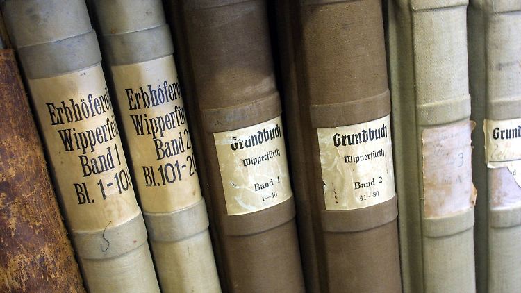 Ob es beim Öffnen quietscht? Manche Angaben im Grundbuch entsprechen nicht mehr den Tatsachen.