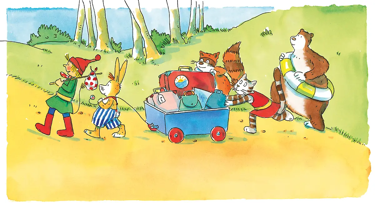 Pixi-die-Ausstellung-Szene-mit-Pixi-und-seinen-Freunden-Carlsen-Verlag-Dorothea-Tust-5