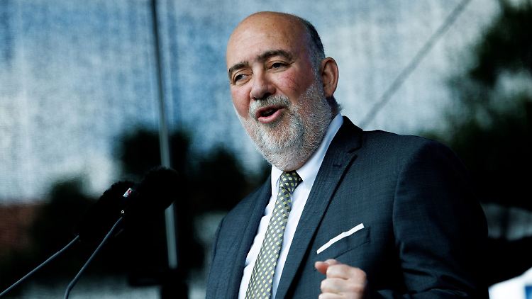 Ron Prosor, Botschafter von Israel in Deutschland, spricht.