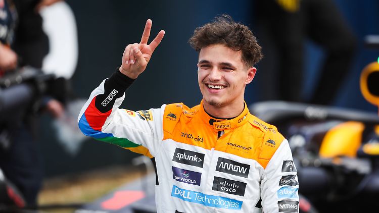 Lando Norris hatte gut lachen.