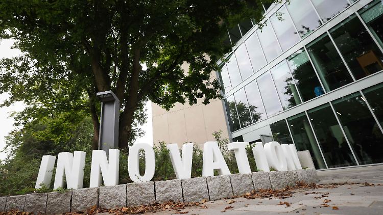 Der Eingang zu den Startup-Labs Bahrenfeld in Hamburg.