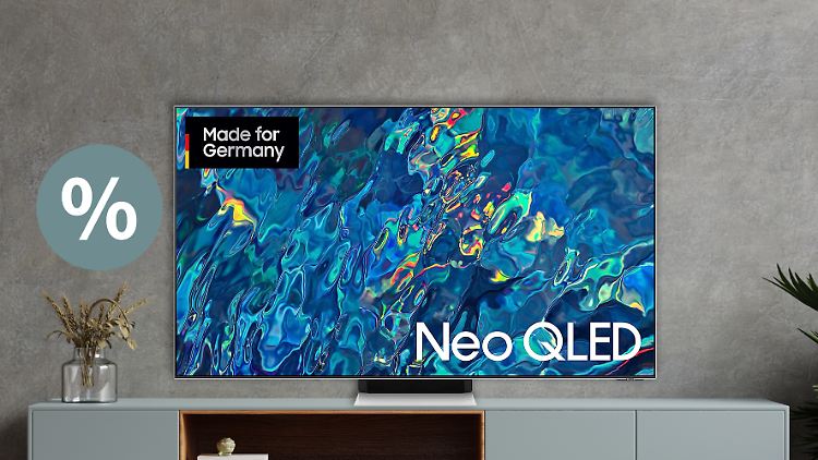 Neo QLED 4K QN95B: Der 75-Zoll-Fernseher von Samsung ist am Prime Day stark reduziert.