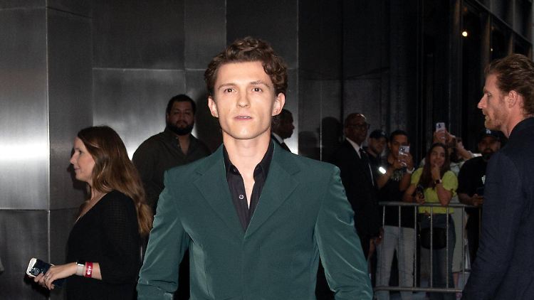 Kann auch ohne Alkohol Spaß haben: Tom Holland.