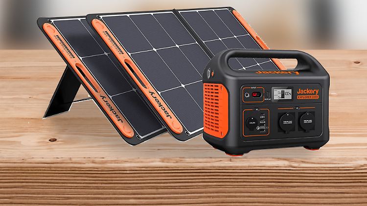 Perfekt für unterwegs: Jackery-Powerstation mit zwei Solarpanelen und 40 Prozent Rabatt am Prime Day.