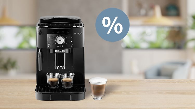 Bestpreis auf Kaffeevollautomaten von De’Longhi: Am Prime Day 2023 ist das Modell unschlagbar günstig.