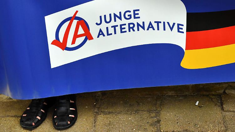 JA-Mitglieder pflegen Kontakte zum Institut für Staatspolitik in Sachsen-Anhalt, das beim Verfassungsschutz als gesichert rechtsextremistische Bestrebung gilt.
