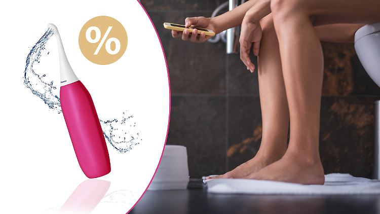 Die Po-Dusche von HappyPo in XL-Größe fällt im Preis zum Prime Day auf circa 20 Euro. Darum kann sich das Angebot lohnen.