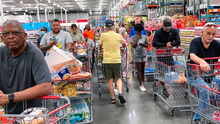 Die Inflation in den USA sinkt auf ihren tiefsten Stand seit zwei Jahren. 