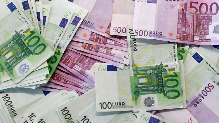 Soviel bunte Scheine machen großzügig. 
