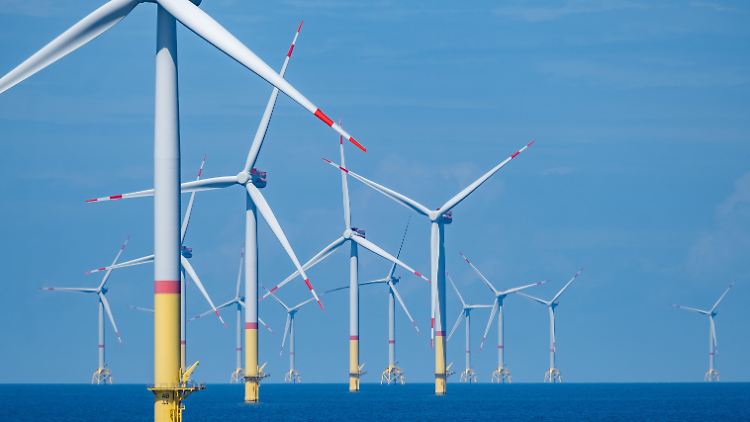 Derzeit verfügt Deutschland über acht Gigawatt Offshore-Leistung.