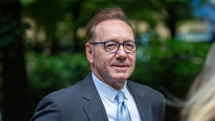 Gibt sich in London siegessicher: Kevin Spacey.