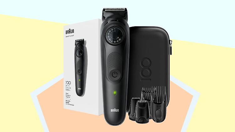 Bei Ebay akuell günstig zu haben: der Barttrimmer Braun BT7.