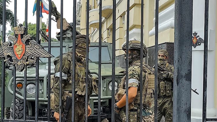 Die Wagner-Söldner folgten ihrem Anführer Prigoschin auf dem sogenannten Marsch nach Moskau. 