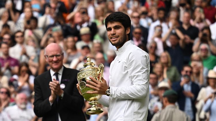 Carlos Alcaraz ist der neue Wimbledon-Sieger.