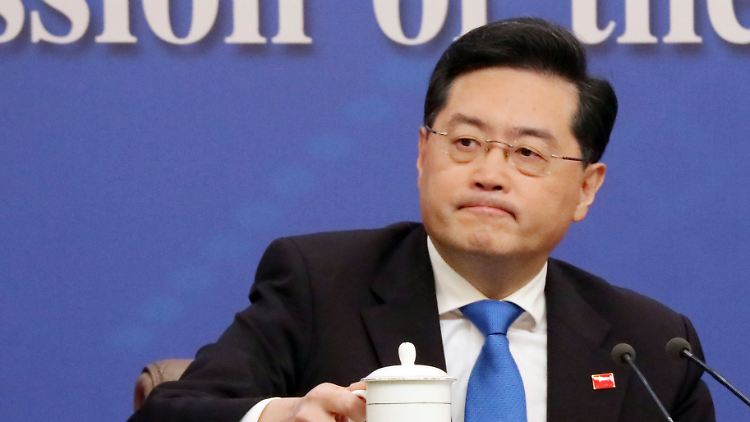 Nationalistischer Hardliner mit einer langen Polit-Karriere: Qin Gang.