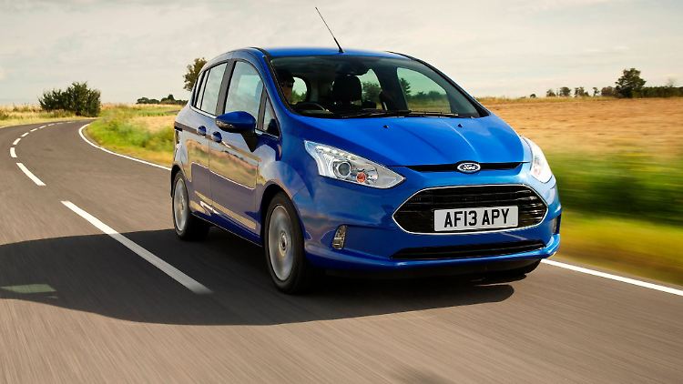 Beim B-Max von Ford muss man bei den Fahrwerkskomponenten ein paar Punkte abziehen.