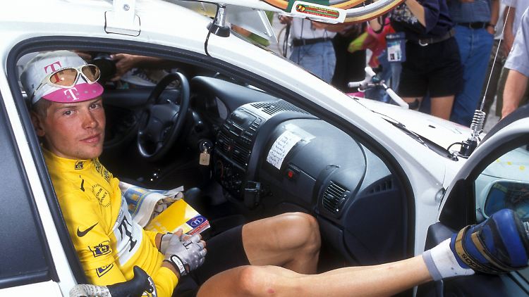 Ullrich bei der Tour de France 1997.