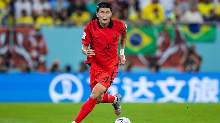 Neuer Hüne in der Abwehr des FC Bayern: Min-Jae Kim.