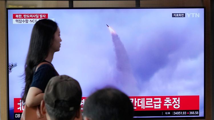 Bereits vor knapp einer Woche hatte Nordkorea eine Interkontinentalrakete getestet, die so lange in der Luft blieb wie kein Geschoss zuvor aus dem Land.