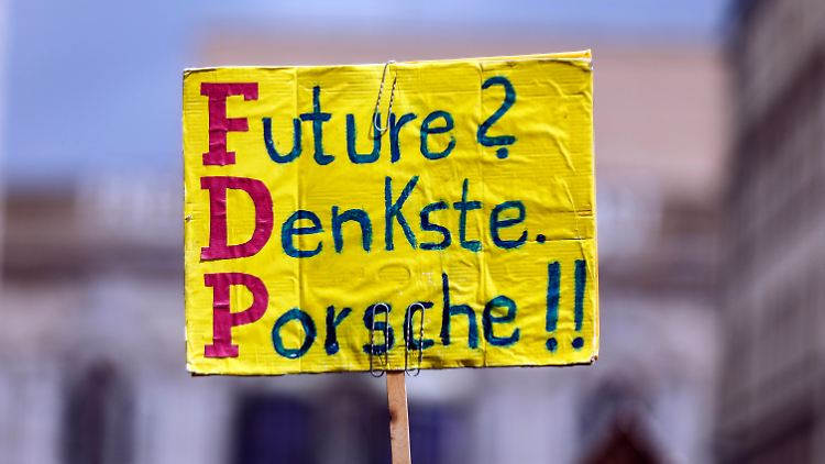 Die Liberalen sind bei den Klimaaktivisten nicht wohlgelitten.