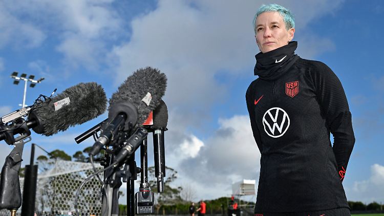 Megan Rapinoe hat bei der Fußball-WM in Australien und Neuseeland viel vor.