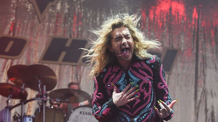 Vor dem Auftritt soll Sänger Bill Kaulitz sogar ein bisschen nervös gewesen sein.