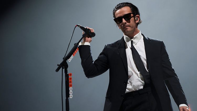 The 1975-Frontmann Matty Healy hat die Bühne bereits in der Vergangenheit als Plattform für Protest genutzt (Archivbild).