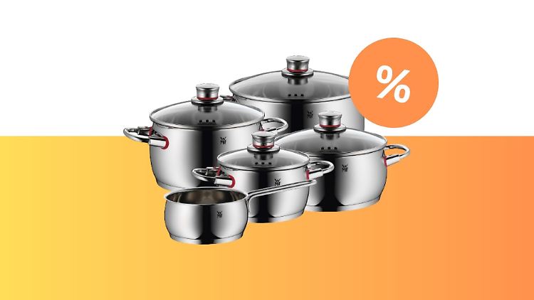 Fünf Töpfe und vier Deckel für rund 225 Euro – lohnt sich dieses WMF-Angebot bei eBay?
