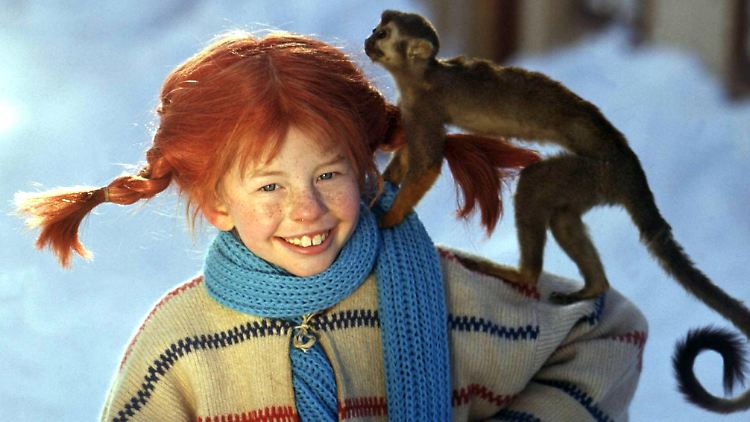 Auch sie machte "Pippi" berühmt: Inger Nilsson in der Rolle des "stärksten Mädchens der Welt".