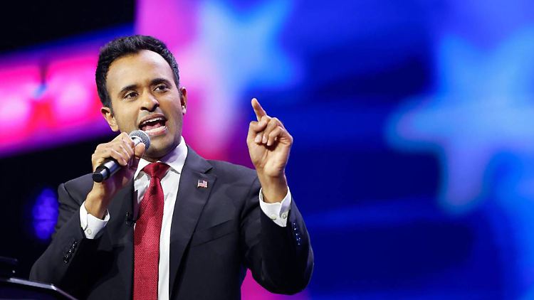 Nicht auf Kollisionskurs zu Trump, sondern auf der Nebenspur: Vivek Ramaswamy.