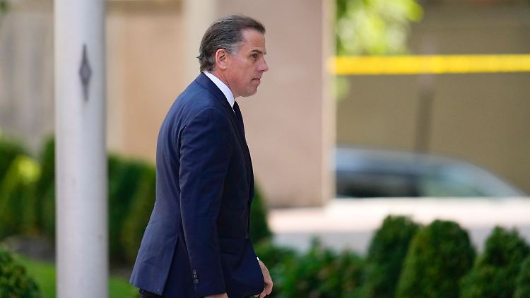 Steht derzeit vor Gericht: Hunter Biden. 