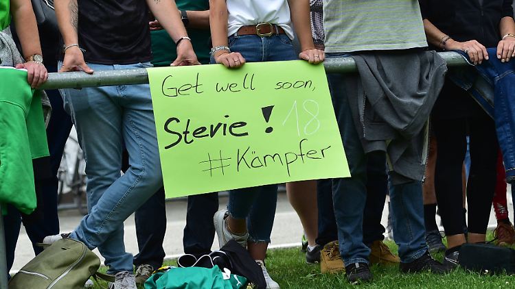 Auch die Fans drückten umgehend ihr Mitgefühl aus.