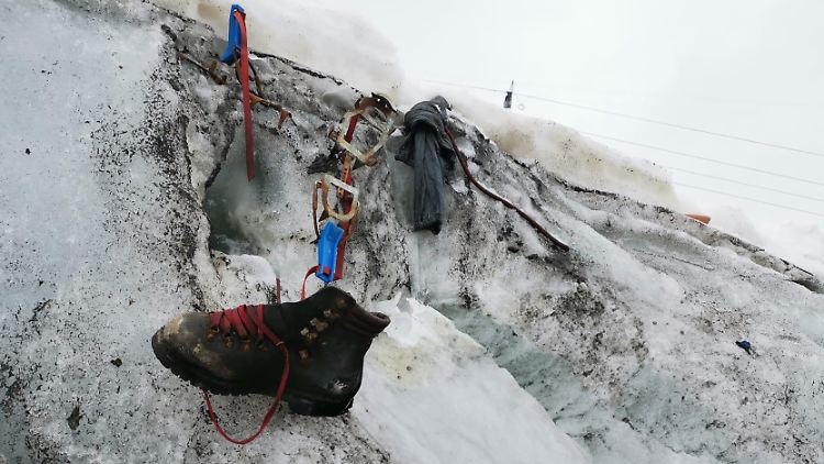 Bergsteiger fanden die Überreste des Mannes.