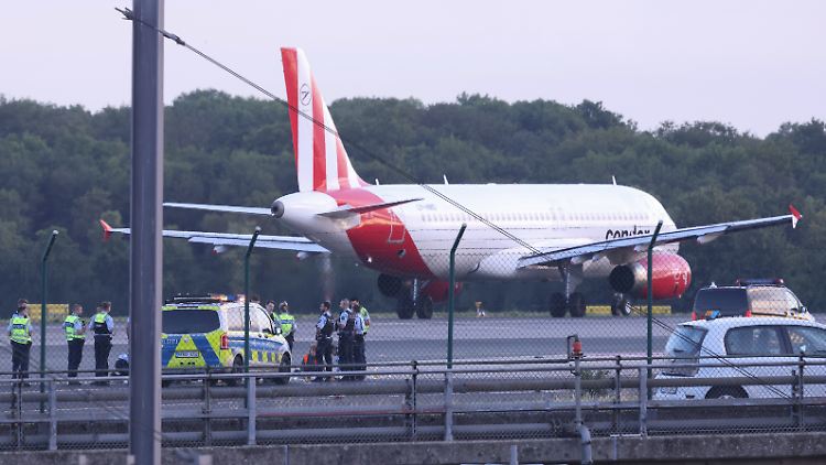 Der Flugbetrieb in Düsseldorf war zeitweise lahmgelegt.