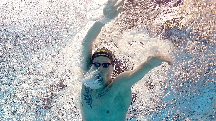 Florian Wellbrock scheiterte auch über 1500 Meter im Vorlauf.