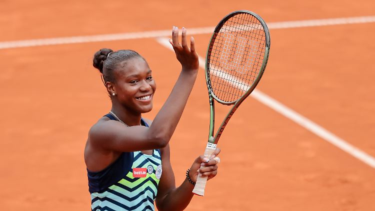 Noma Noha Akugue kämpft um ihren ersten großen Titel.