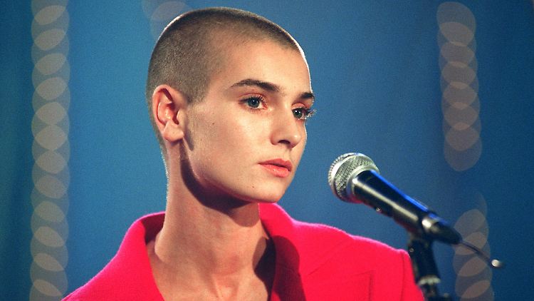 Auf der Höhe ihres Erfolges: Sinéad O'Connor, Anfang der Neunzigerjahre
