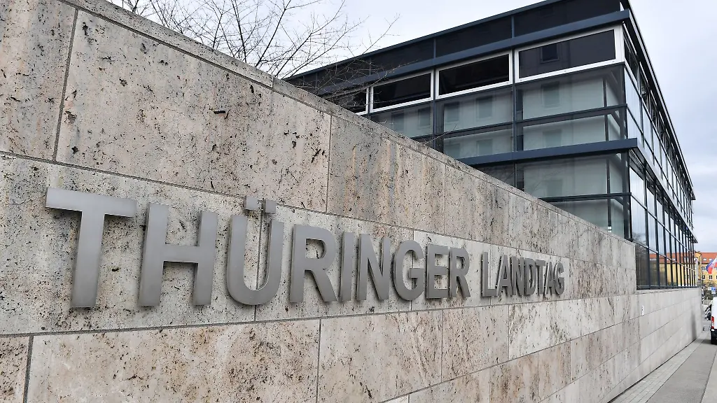Der-Thueringer-Landtag-in-Erfurt