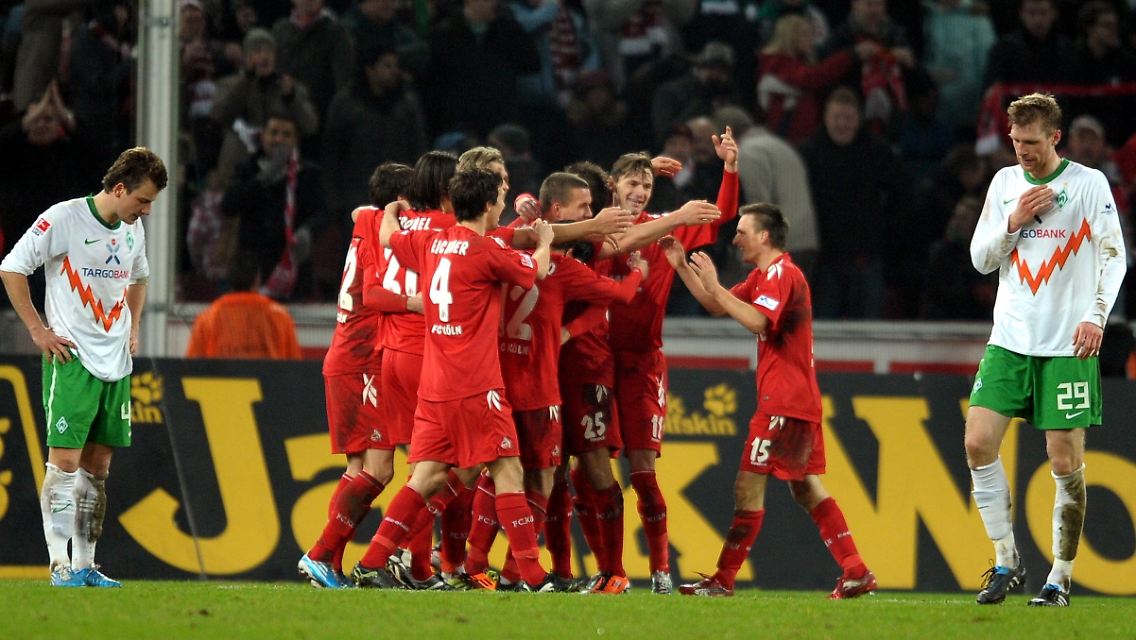 In Köln standen zwar elf Bremer auf dem Platz. Von einer Werder-Mannschaft war jedoch nichts zu sehen.